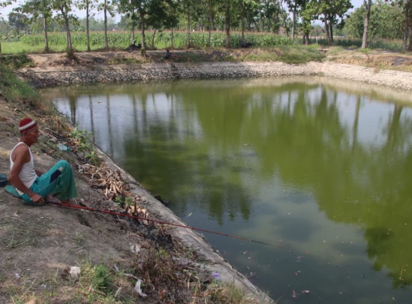 Plt Lurah Bukit Biru Dorong Pembangunan Embung untuk Dukung Irigasi dan Wisata